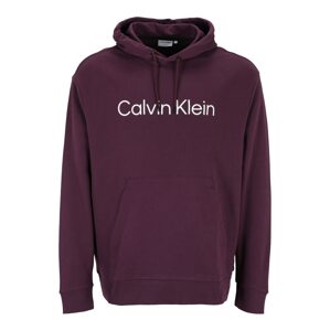Calvin Klein Big & Tall Tréning póló  padlizsán / fehér