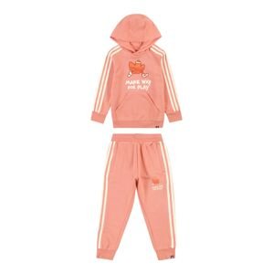 ADIDAS ORIGINALS Jogging ruhák  krém / narancs / rózsaszín