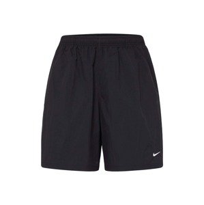 Nike Sportswear Nadrág 'Solo Swoosh'  fekete / fehér