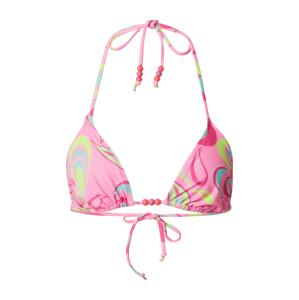 Boux Avenue Bikini felső 'CALI'  ciánkék / világoszöld / ciklámen / világos-rózsaszín