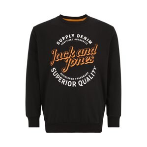 Jack & Jones Plus Tréning póló 'MIKK'  fekete