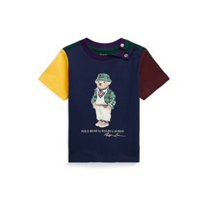 Polo Ralph Lauren Póló  tengerészkék / limone / fűzöld / borvörös