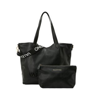 VALENTINO Shopper táska 'Courmayeur'  fekete / piszkosfehér
