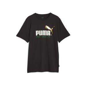 PUMA Póló 'No. 1 Logo Celebration'  arany / zöld / fekete / fehér