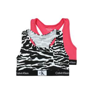 Calvin Klein Jeans Melltartó  világos-rózsaszín / fekete / fehér