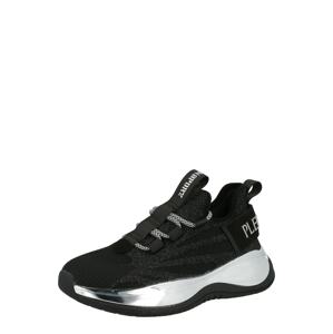 Plein Sport Rövid szárú sportcipők 'FACS USC0429 STE003N'  fekete / piszkosfehér