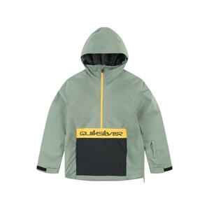 QUIKSILVER Kültéri kabátok 'STEEZE'  sárga / világoszöld / fekete
