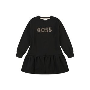BOSS Kidswear Ruha  sötét bézs / fekete