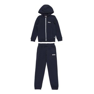 BOSS Kidswear Jogging ruhák 'KOMBINATION'  tengerészkék / fehér