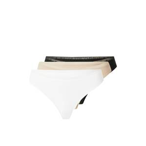Tommy Hilfiger Underwear String bugyik  bézs / sötétkék / fehér