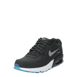 Nike Sportswear Sportcipő 'AIR MAX 90 GS'  türkiz / antracit / ezüst