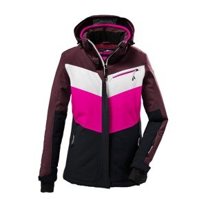 KILLTEC Kültéri kabátok  padlizsán / rózsaszín / fekete / fehér
