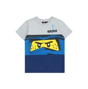 LEGO® kidswear Póló 'TAYLOR 616'  kék / sárga / szürke melír / fekete