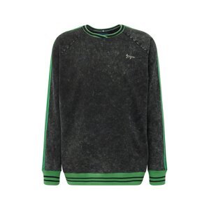 Denim Project Tréning póló  zöld / fekete