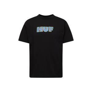 HUF Póló  azúr / világoszöld / lilásvörös / fekete