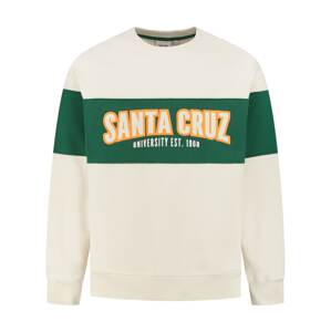 Shiwi Tréning póló 'Santa Cruz'  bézs / zöld / narancs / fehér