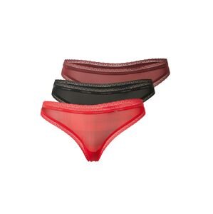 Calvin Klein Underwear String bugyik  piros / bordó / fekete / fehér