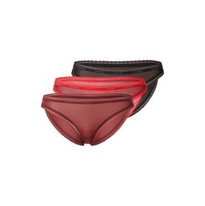 Calvin Klein Underwear Slip  szürke / piros / burgundi vörös / fekete