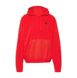Nike Sportswear Tréning póló 'CLUB+ Polar'  piros / fekete