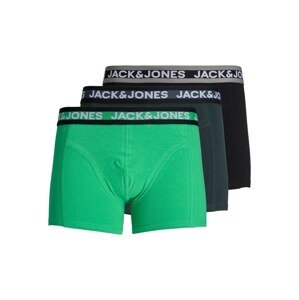 JACK & JONES Boxeralsók 'ADRIAN'  füstszürke / jáde / sötétzöld / fekete