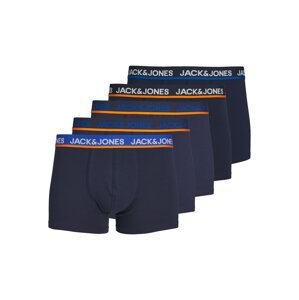JACK & JONES Boxeralsók  kék / tengerészkék / narancs / fehér