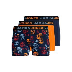 JACK & JONES Boxeralsók  tengerészkék / égkék / narancs / kárminvörös