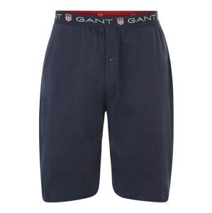 GANT Pizsama nadrágok  tengerészkék / tűzpiros / fehér