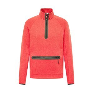 Nike Sportswear Tréning póló  szürke melír / piros mix