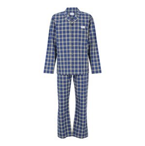 GANT Hosszú pizsama  kék / sárga / fehér
