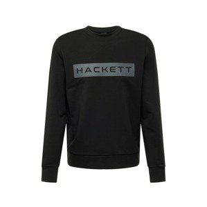 Hackett London Tréning póló 'ESSENTIAL'  sötétszürke / fekete