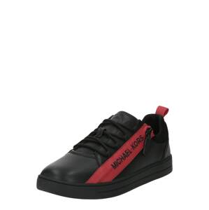 Michael Kors Rövid szárú sportcipők 'KEATING'  piros / fekete