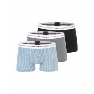 Tommy Hilfiger Underwear Boxeralsók  világoskék / taupe / fekete / fehér