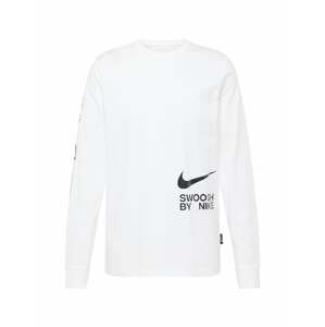Nike Sportswear Póló 'BIG SWOOSH'  fekete / fehér