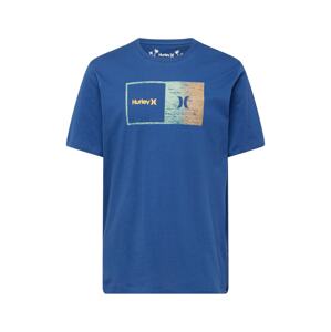 Hurley Póló 'EVD HALFER'  kék / pasztellkék / sárgabarack