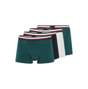 Tommy Hilfiger Underwear Boxeralsók  sötétzöld / piros / fekete / fehér
