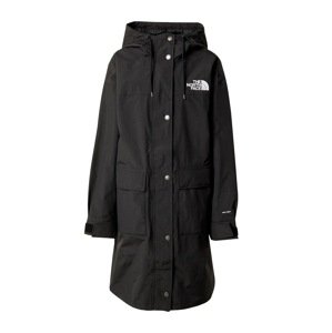 THE NORTH FACE Outdoormantel 'REIGN ON'  fekete / piszkosfehér
