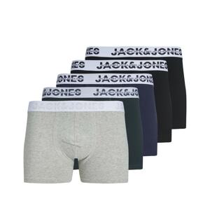 JACK & JONES Boxeralsók  sötétkék / szürke / sötétzöld / fekete
