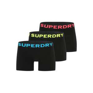 Superdry Boxeralsók  vízszín / citrom / piros / fekete