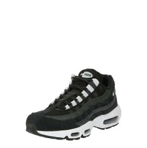 Nike Sportswear Rövid szárú sportcipők 'Air Max 95'  bazaltszürke / fekete / fehér