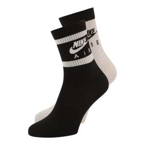 Nike Sportswear Sportzoknik 'Everyday Essential'  szürke / fekete / fehér