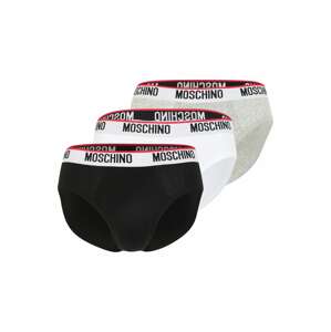 Moschino Underwear Slip  szürke / piros / fekete / fehér