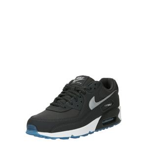 Nike Sportswear Rövid szárú sportcipők 'AIR MAX 90'  antracit / ezüstszürke / ezüst