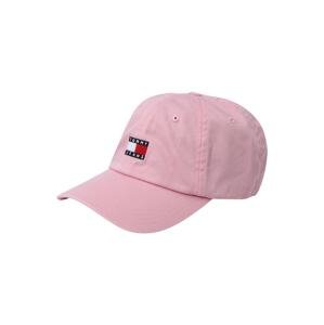 Tommy Jeans Sapkák 'HERITAGE'  tengerészkék / világos-rózsaszín / piros / fehér