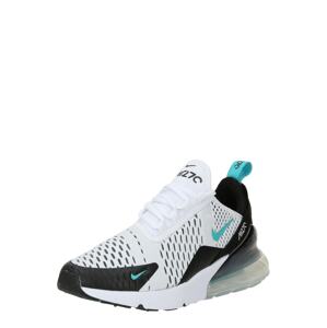 Nike Sportswear Rövid szárú sportcipők 'Air Max 270'  vízszín / fekete / fehér