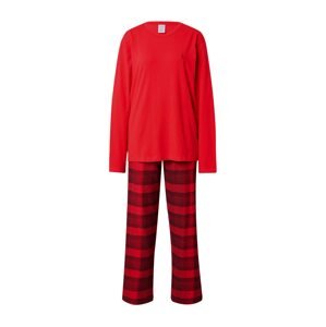Calvin Klein Underwear Pizsama  piros / burgundi vörös