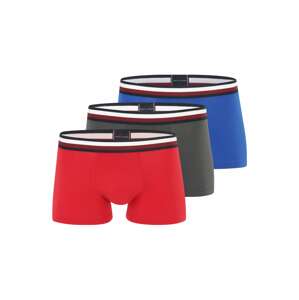 Tommy Hilfiger Underwear Boxeralsók  kék / sötétszürke / piros