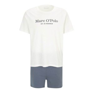 Marc O'Polo Rövid pizsama  sötétszürke / fekete / fehér