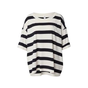 10Days Oversize póló  fekete / fehér