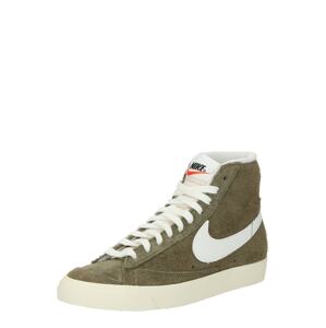 Nike Sportswear Magas szárú sportcipők 'Blazer Mid '77 Vintage'  olíva / fehér