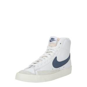 Nike Sportswear Magas szárú sportcipők 'Blazer Mid 77'  éjkék / világosszürke / fehér